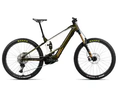 Orbea WILD M-LTD / Caramel Carbon View (Gloss) - Cream White (Matt) / elektrinis kalnų dviratis (M)