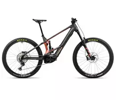 Orbea Wild M10 / Diamond Carbon View (Matt) - Mars Red (Gloss) / Elektrinis kalnų dviratis Mullet (S)