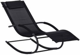 Lauko gultas MultiGarden DN-GL-054-1, juoda sp., 146 cm x 62 cm x 89 cm