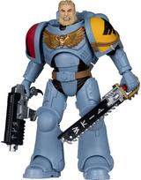 Kolekcinė figūrėlė WARHAMMER 40000 Figures WV12 Space Wolves Grey Hunter, 18 cm
