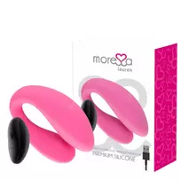 MORESSA Moressa Lauren Remote-Controlled Dual-Motor Intimate System, Silicone, Purple