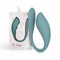 Bloom Bloom Daisy Vibrating Egg Green - Silicone, Waterproof, 5 Modes