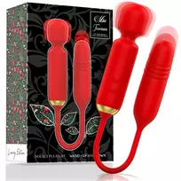 MIA MIA Toscana Double Pleasure Wand - Dual Motor Silicone Massager, Rechargeable