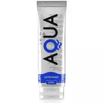 AQUA QUALITY AQUA Quality Water-Based Lubricant 200ml - Transparent, Odorless Formula