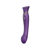 Zalo ZALO Queen PulseWave G-Spot Vibrator - Elegant Gold & Swarovski Finish
