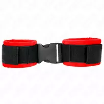 KINK KINK Nylon Adjustable Wrist Restraints Black 25-35 cm x 6 cm Hook & Loop