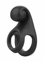 TOYJOY TOYJOY The Aladin Ultimate Couple Ring Rechargeable Silicone Black
