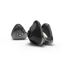 Mystim Mystim Heart's Desire e-Stim Lay-On Device Black - 8 Programs, Platinum Silicone