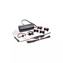 XR Brands XR Brands Bow Tie Bondage Set with Elegant Carry Bag, Black & Red