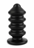 Mr. Steel Mr. Steel Ass Blaster Medium Stainless Steel Anal Plug Black