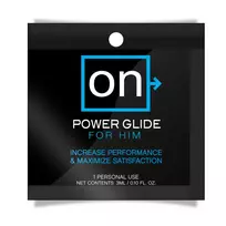 Sensuva ON Power Glide for Him 3ml Performance Gel for Men