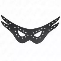 KINK KINK Leatherette Eye Mask Model 2, Adjustable, 27x13cm, Black