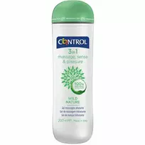 CONTROL Control Wild Nature 3-in-1 Massage Gel 200ml - Natural Formula