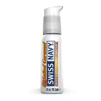 Swiss Navy Sliquid Swirl Salted Caramel Flavored Lubricant 30ml Edible Formula