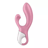 Satisfyer Air Pump Bunny 2 Light Red Intimate Air System Toy