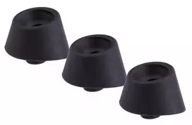 WOMANIZER Womanizer Black Silicone Replacement Heads Size S - 3-Pack for DUO Series