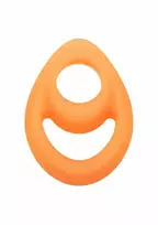 CALEXOTICS Alpha Glow-In-The-Dark Liquid Silicone Teardrop Support Ring