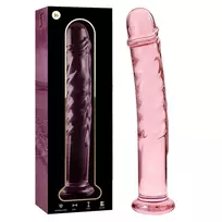 NEBULA SERIES BY IBIZA Ibiza Nebula Series Model 16 Glass Intimate Device Pink 18.5cm O3cm