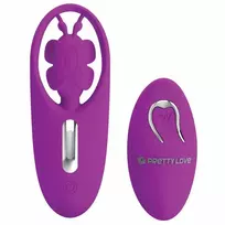 PRETTY LOVE Pretty Love Dancing Butterfly Lilac - Wearable Intimate Device with Remote, 12 Modes