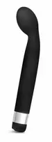 Rose Rose Scarlet G Black - Ergonomic G-Spot Vibrator, Satin Finish