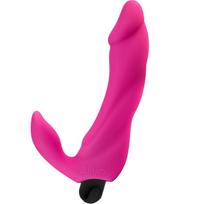 Alive ALIVE - BIFUN PRO VIBRATOR DILDO PINK 14.9 CM