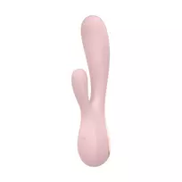 Satisfyer Satisfyer Mono Flex Intimate Dual Motor Silicone Device, App Control, White