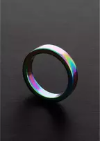 Steel by Shots Rimba Rainbow Flat Steel Comfort Support Ring 8x50mm
