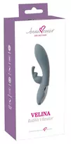 beau coeur Velina Dual Motor Silicone Rabbit Vibrator 20cm Pink