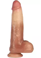 HIDDEN DESIRE INFERNO by HIDDEN DESIRE Silicone Model 18 cm Dual-Density, Natural Curve