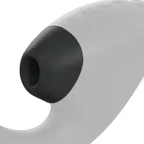 Womanizer NextDuo S Replacement Silicone Heads Black 3-Pack Size S