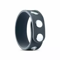 Boner Adjustable Silicone Performance Strap L - Flexible Black Ring System