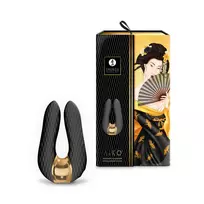 Shunga Shunga Aiko Black - Dual-Motor Silicone Intimate Massager, Rechargeable