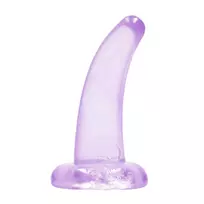 RealRock by Shots REALROCK Crystal Clear Intimate Machine 11.5 cm with Suction Base