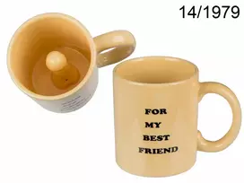 Kemis Out of the Blue Ceramic Mug 'For My Best Friend' Novelty 300ml White
