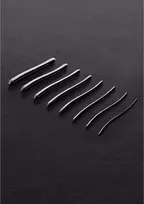 Steel by Shots Shots Hegar Double Ended Dilator Set 8 Pieces in Leather Case