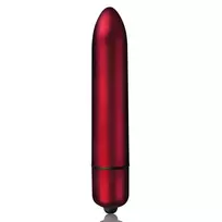 Rocks-Off Rocks-Off Rouge Allure Compact Vibrating Bullet, 10 Functions, Red