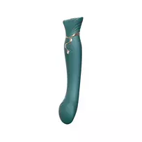 Zalo ZALO Queen PulseWave Intimate Device with Swarovski Accent - Gold Finish