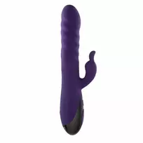 Evolved Evolved Rascally Rabbit Intimate Device Purple, Dual Motor, Waterproof