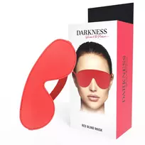 DARKNESS Darkness Red Eye Mask PVC Adjustable Strap High-Quality Finish