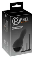 Rebel Rebel 3Di Glans Stimulation Device with Flexible Dilators, Black