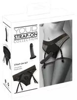 You2Toys You2Toys Your Strap-On Set - Black Briefs with Adjustable Straps & Silicone System