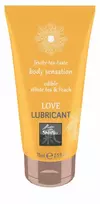 Shiatsu Love Lubricant Edible Gel White Tea & Peach Water-Based 100ml