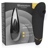 WOMANIZER Womanizer Premium 2 Black - Air Pulse System, 14 Levels, Waterproof