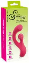 Sweet Smile Sweet Smile G-Spot Vibrator with Rotation, Dual Motors, 18 cm, Purple