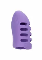 CALEXOTICS Dr. Laura Berman Rechargeable Finger Vibe Dual Motor, 10 Modes, Purple