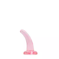 REALROCK Crystal Clear Model 5 - Transparent Intimate Device with Suction Cup 11.5 cm