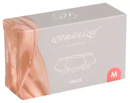 WOMANIZER Womanizer Replacement Heads M Raspberry 3-Pack - Silicone, 15 mm