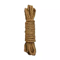 Ouch! by Shots Shibari Bondage Rope 10 m by EasyToys - Soft Cotton, Durable Black Rope