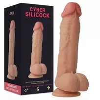 CYBER SILICOCK CYBERSILICOK Saul Liquid Silicone Anatomical Model 21cm Beige