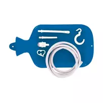 XR Brands CleanStream Water Bottle Hygiene Set with Flexible Tubing, 2 Quart